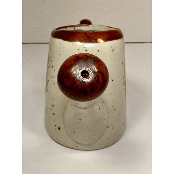 Takahashi Watering Can Planter Japan San Francisco Floral Speckled Stoneware 3.5 - Picture 8 of 16